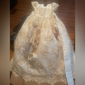 NWT Christening/Baptism Gown baby girl